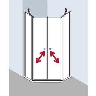 Kermi I2B42090202UK Fünfeck Ibiza 2000 B42 0900x