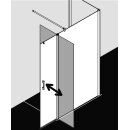 Kermi PETFL12020VNK WALK-IN PEGA TFL 1200x