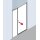 Kermi I2SOR140201AK Porte battante Ibiza 2000 SOR 1400x