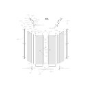 Kermi I2B47100201UK F&uuml;nfeck Ibiza 2000 B47 1000x