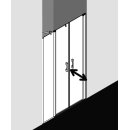 Kermi PEPFR14018VUK Pendelt&uuml;r PEGA PFR 1400x