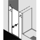 Kermi RA1AL12320VYK Pendelt&uuml;r Raya 1AL 1230x