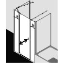 Kermi RA1AR153181YK Pendelt&uuml;r Raya 1AR 1530x