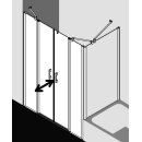 Kermi PEPTF14320VZK Pendelt&uuml;r Pega PTF 1430x