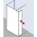 Kermi PXT1L12020VUK WALK-IN PASA XP T1L 1200x