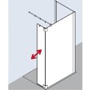 Kermi PXT1L12020VUK WALK-IN PASA XP T1L 1200x