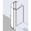 Kermi RAP50080201AK Viertelkreis Raya P50 0800x