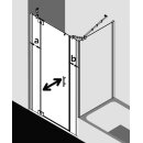 Kermi FX1GR15020VPK Pendelt&uuml;r Filia XP 1GR 1500x