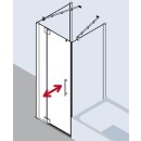 Kermi PX1WL130181YK Pendelt&uuml;r Pasa XP 1WL 1300x