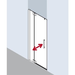 Kermi PX1TL13018VUK Pendeltür Pasa XP 1TL 1300x