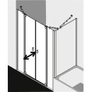 Kermi RAPTF143201PK Pendelt&uuml;r Raya PTF 1430x