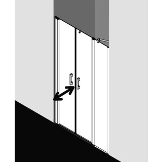 Kermi PEPFL18018VUK Pendeltür PEGA PFL 1800x