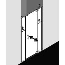 Kermi FX1GL18018VUK Pendelt&uuml;r Filia XP 1GL 1800x