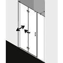 Kermi DI2OL18018VAK Pendel-Faltt&uuml;r DIGA 2OL 1800x