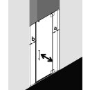 Kermi PX1GR15018VYK Pendelt&uuml;r Pasa XP 1GR 1500x