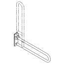 HEWI mobile FSR, stainless steel Length 850 mm