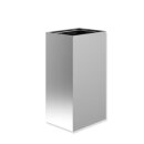 HEWI waste paper bin 60 l stainless steel, without lid