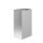 HEWI waste paper bin 60 l, with lid, stainless steel