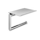 HEWI toilet roll holder with shelf, chrome
