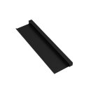 HEWI washbasin profile with shelf, 470 mm, powder coated matt black