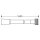 HEWI Shower hose, L=1600 mm Silver, cone chrome