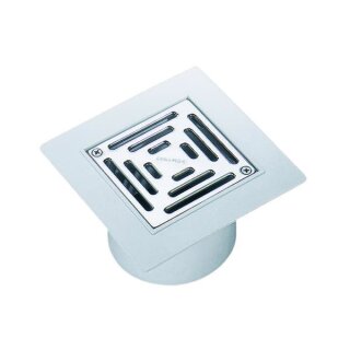 Dallmer 500335 Aufsatz PVC ES 15, Rost massiv,