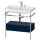 DURAVIT HP4842E9898 Metallkonsole bodenstehend HD2 Plus