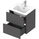 DURAVIT LC621804949 WTU L-Cube wandh&auml;ngend, 2 Schubk.