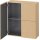 DURAVIT LC116703030 Halbhochschrank L-Cube 243x700x800mm