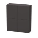 DURAVIT LC116708080 Halbhochschrank L-Cube 243x700x800mm