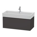 DURAVIT LC617808080 WTU L-Cube 394x984x459mm 1 Auszug,