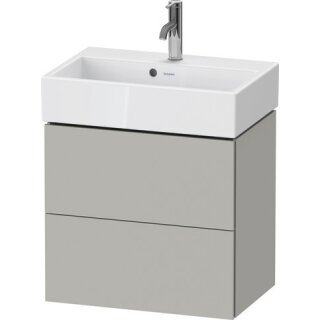 DURAVIT LC621900707 WTU L-Cube wandhängend, 2 Schubk.