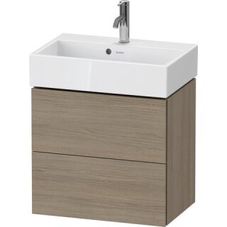 DURAVIT LC621903535 WTU L-Cube wandhängend, 2 Schubk.