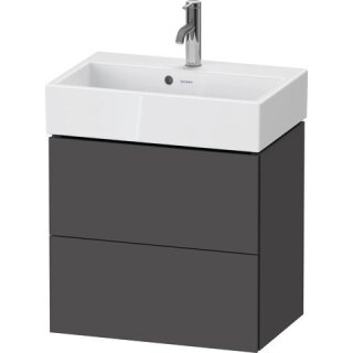 DURAVIT LC621904949 WTU L-Cube wandhängend, 2 Schubk.