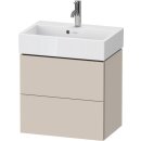 DURAVIT LC621909191 WTU L-Cube wandhängend, 2 Schubk.