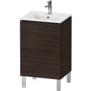 DURAVIT LC667106969 WTU L-Cube bodenstehend, 2 Ausz&uuml;ge