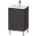 DURAVIT LC667108080 WTU L-Cube bodenstehend, 2 Ausz&uuml;ge