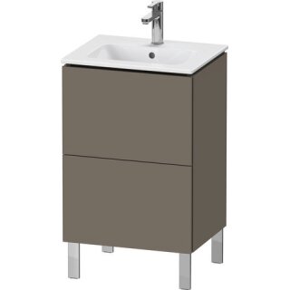 DURAVIT LC667109090 WTU L-Cube bodenstehend, 2 Auszüge