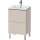 DURAVIT LC667109191 WTU L-Cube bodenstehend, 2 Ausz&uuml;ge