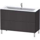 DURAVIT LC662808080 WTU stehend L-Cube 481x1220x704mm 2