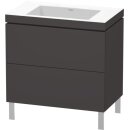 DURAVIT LC6937N8080 WTU L-Cube m. Vero Air 698x800x480mm