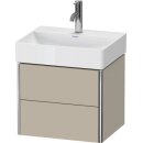 DURAVIT XS430506060 WTU XSquare wandh&auml;ngend, 2 Schubk.