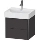 DURAVIT XS430508080 WTU XSquare wandh&auml;ngend, 2 Schubk.