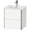 DURAVIT XS430603636 WTU XSquare wandh&auml;ngend, 2 Schubk.