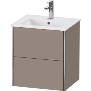 DURAVIT XS430604343 WTU XSquare wandhängend, 2 Schubk.