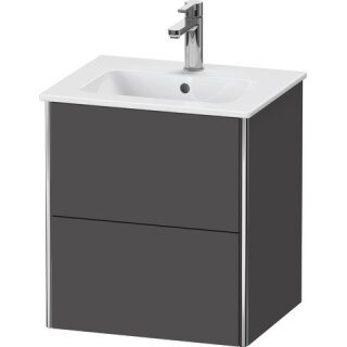 DURAVIT XS430604949 WTU XSquare wandhängend, 2 Schubk.