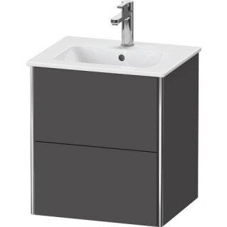 DURAVIT XS430604949 WTU XSquare wandhängend, 2 Schubk.