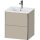 DURAVIT XS430606060 WTU XSquare wandh&auml;ngend, 2 Schubk.