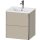 DURAVIT XS430606060 WTU XSquare wandh&auml;ngend, 2 Schubk.