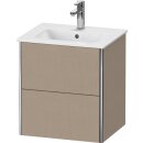 DURAVIT XS430607575 WTU XSquare wandhängend, 2 Schubk.